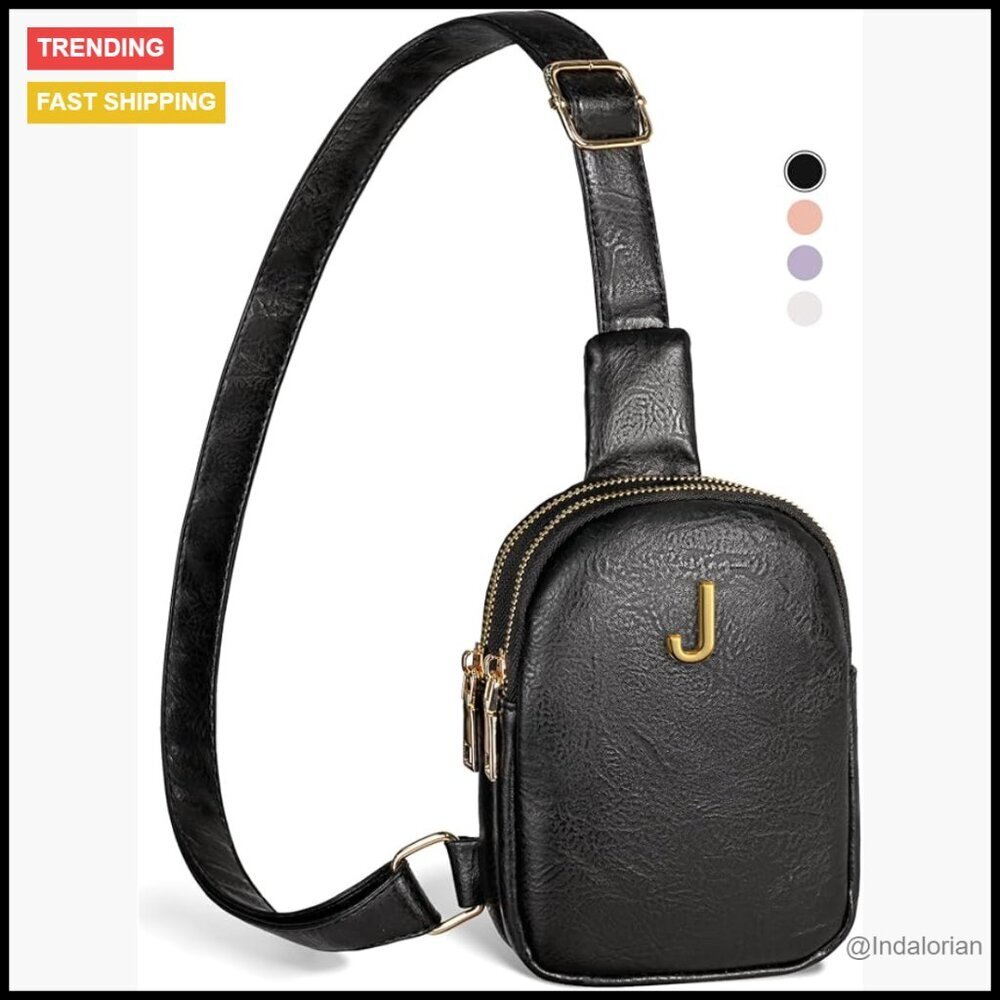 Personalized Crossbody Bag Lightweight Travel Sling Phone Purse Adjustable Strap